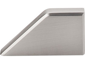 Top Knobs Sanctuary Tapered 1" Center to Center Novelty Knob, Brushed Satin Nickel - TK13BSN