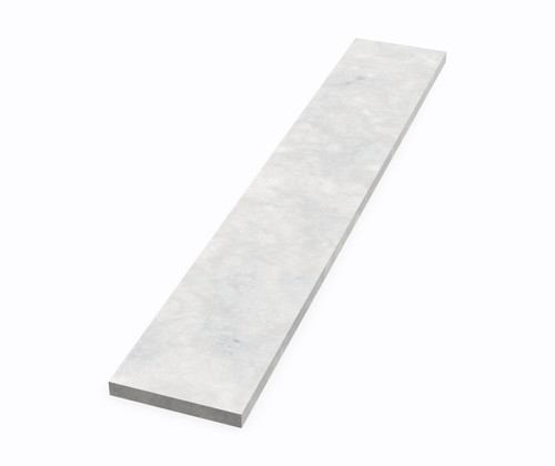 Swanstone 3/8" x 3" x 18" Sidesplash for 17" & 19" Ellipse Vanity Top in Ice - VT01803SS.130