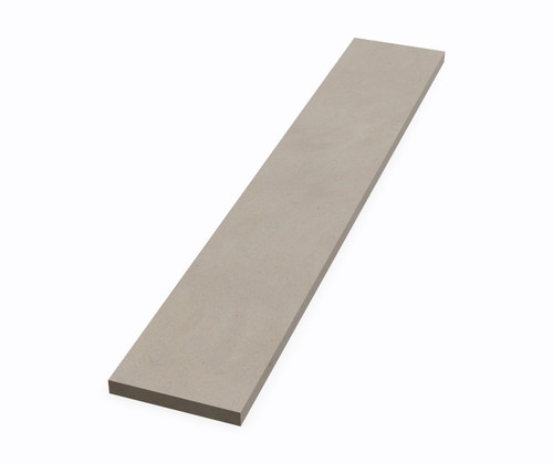 Swanstone 3/8" x 3" x 18" Sidesplash For 17" & 19" Ellipse Vanity Top in Limestone - VT01803SS.218