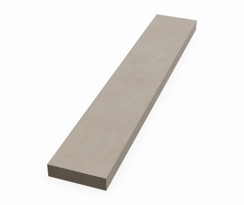 Swanstone 3/4" 3" x 18" Sidesplash for 17" & 19" Ellipse Vanity Top in Limestone - VT00019SS.218