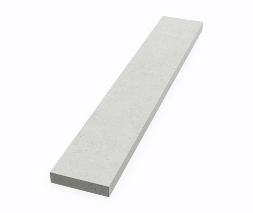 Swanstone Ellipse Solid Surface Vanity Side Splash 3/4" x 3" x 21" in Birch - VT00022SS.226