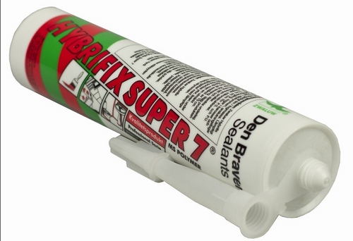 Den Braven Hybrifix Super 7 Super Strength Adhesive Sealant 290 ml - White