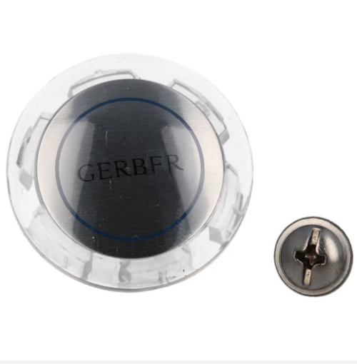 Gerber Handle Cap Assembly for 2H Lavatory and Kitchen Faucet - Cold - GA603475C