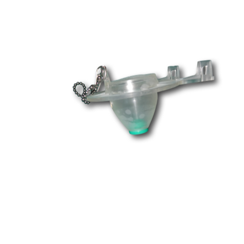Gerber Flapper 1.28gpf 2" Diameter with Baffle 5mm Air Hole 6mm Clear for GWS28170/5 - GA715010