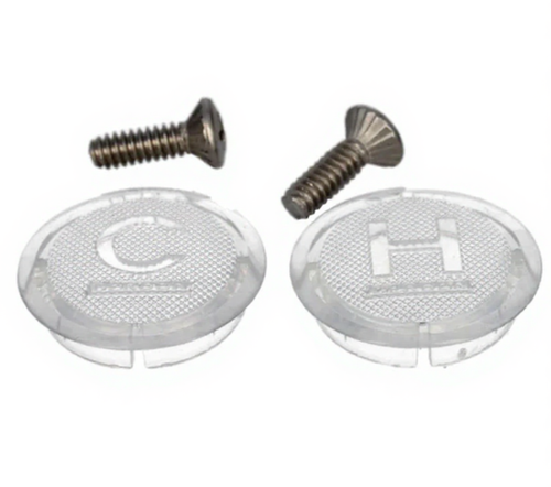 Gerber Index Buttons (Hot & Cold) & Screws for Compression Handle - G0097312
