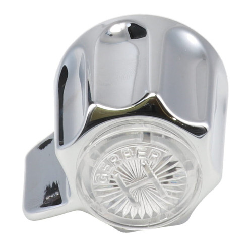 Gerber G0098830 Fluted Metal Blade Handle (07) - Small - Hot - Chrome