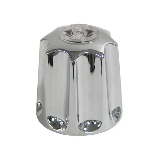 Gerber Fluted Metal Round Handle (07) - Large w/ Long Broach - Hot - Chrome - G0098823
