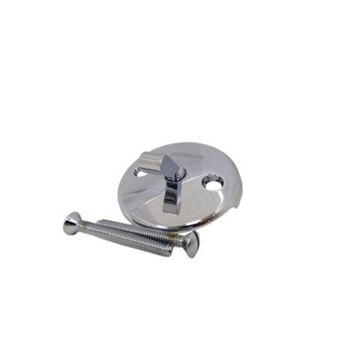 Gerber G0098016 Trip Lever Face Plate w/ Screws - Chrome Gerber G0098016 Trip Lever Face Plate w/ Screws - Chrome
