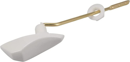 Gerber G0099001WH  Toilet Tank Lever Left Handle Metal Arm for Viper VP/WS-28-59X Tanks - White