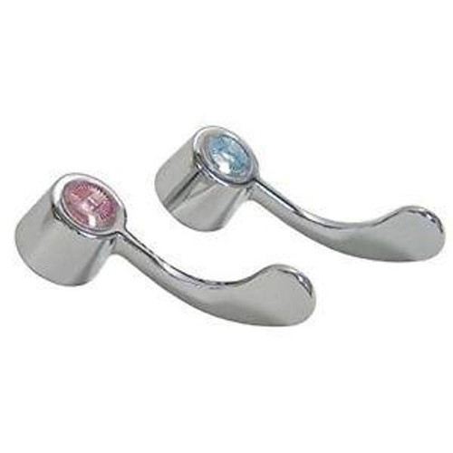Gerber Wrist Blade Handles with Screws & Buttons (Bag of 2) - Chrome - G0098879