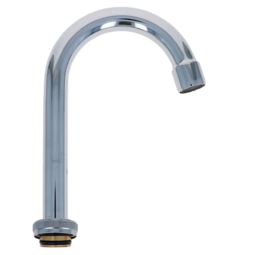 Gerber Goose Neck Bar Spout with Aerator & Bushing Assembly - Chrome - G0098246