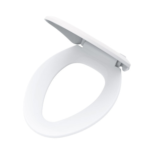 Gerber G0099216 Elongated Non-Slow Close Toilet Seat with Adjustable Mounting - White