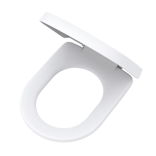 Gerber G0099859 Elongated Slow Close Toilet Seat for Wicker Park G0021221 - White