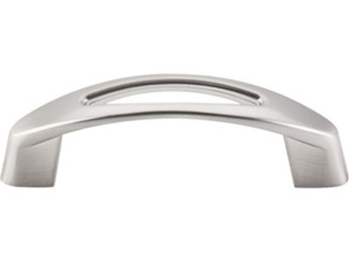 Top Knobs M1769 BSN Nouveau Verona Pull 3" (c-c) - Brushed Satin Nickel