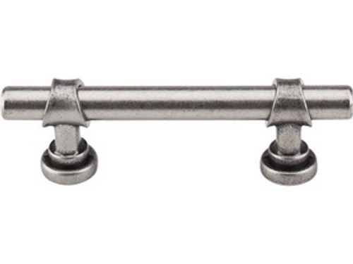 Top Knobs M1754 PTA Dakota Bit Pull 3" (c-c) - Pewter Antique