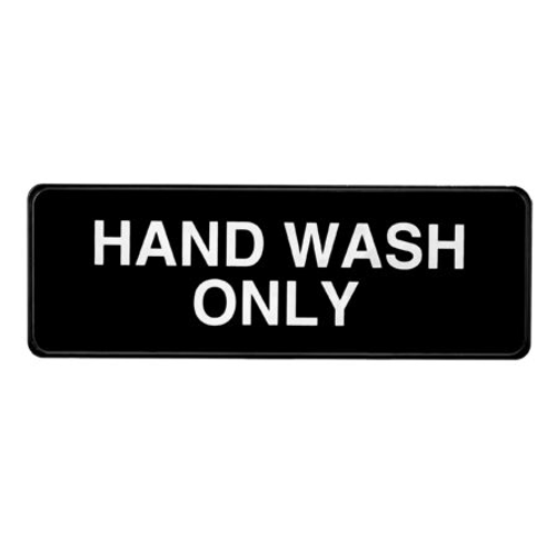 Alpine  ALPSGN-30-15pk 9 in. x 3 in. Wash Only Sign 15 Pack