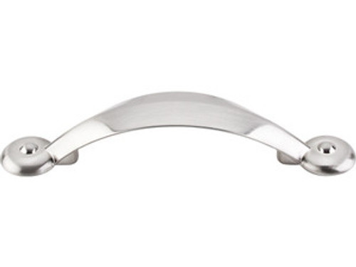 Top Knobs M1725 BSN Dakota Angle Pull 3" (c-c) - Brushed Satin Nickel