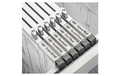 Alpine  ADI6046 36 in. Aluminum Hanging Clamps (6 Pack)