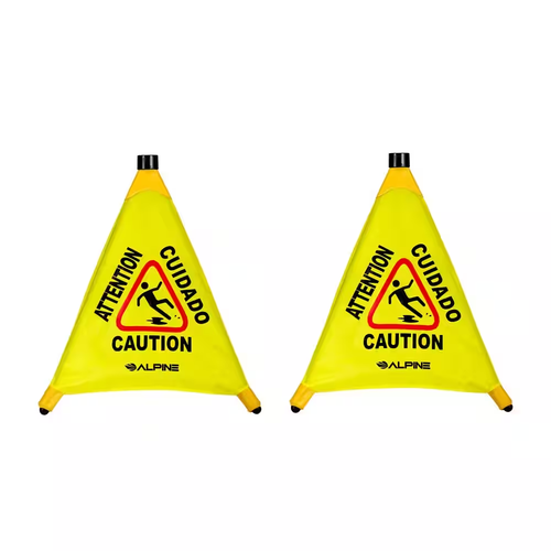 Alpine ALP498-30-2pk 30 Pop-Up Wet Floor Sign ( 2 pack) Alpine ALP498-30-2pk 30 Pop-Up Wet Floor Sign ( 2 pack)