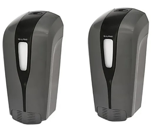 Alpine  ALP427-F-GRY-2PK Aspen Commercial 475 ml Gray Refillable Manual Foam Soap Dispenser (2-Pack)