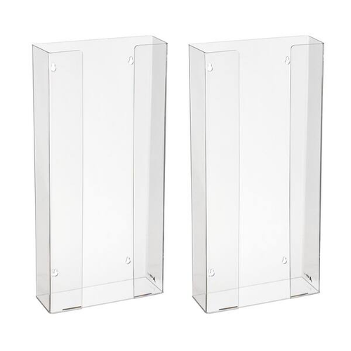 Alpine  ADI902-04-2PK Quad Box Capacity Acrylic Glove Dispenser 2 Pack