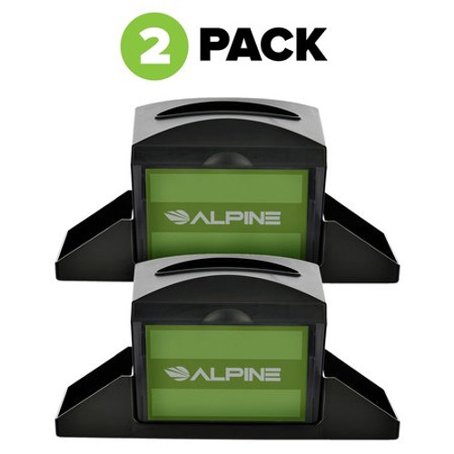 Alpine ALP4332-C-2pk Tabletop Interfold Napkin Dispenser with Caddy (2 pack) Alpine ALP4332-C-2pk Tabletop Interfold Napkin Dispenser with Caddy (2 pack)