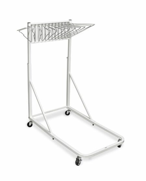 Alpine  ADI613-WHI Vertical File Rolling Stand for Blueprints, White