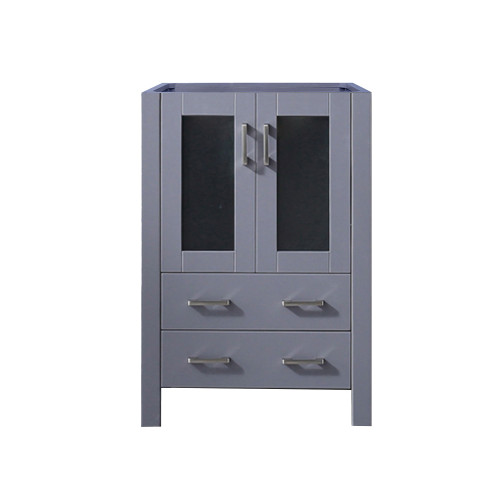 Lexora Volez 24 inch W Dark Grey Bath Vanity Cabinet