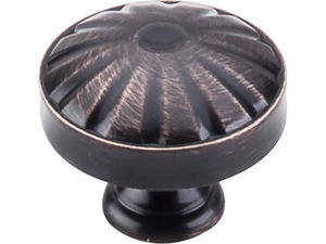 Top Knobs Hudson 1 1/4" Diameter Round Knob, Tuscan Bronze - M1608