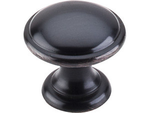 Top Knobs Rounded 1 1/4" Diameter Round Knob, Tuscan Bronze - M1583