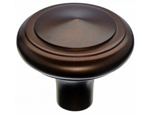 Top Knobs Aspen Peak 1 5/8" Diameter Round Knob, Mahogany Bronze - M1493