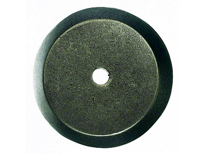 Top Knobs Aspen Round Backplate 1 1/4", Silicon Bronze Light - M1460