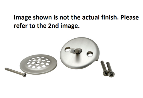 Trim To The Trade 4T-169-13 Trip Lever Waste & Overflow Grid Tub Drain - WHITE Trim To The Trade 4T-169-13 Trip Lever Waste & Overflow Grid Tub Drain - WHITE