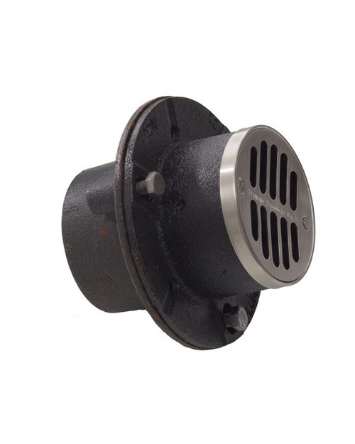 Trim To The Trade Cast Iron Shower Drain - 2 Inch Caulk, Antique Bronze - 4T-005-33