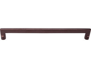 Top Knobs Aspen Flat Sided 18" Center to Center Appliance Pull, Mahogany Bronze - M1383