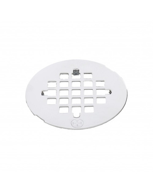 Trim To The Trade  4T-043-11 4-1/4" OD SNAP-IN SHOWER STRAINER - UNCOATED POLISHED BRASS