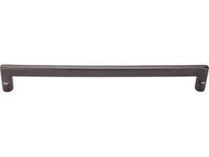 Top Knobs Aspen Flat Sided 12" Center to Center Appliance Pull, Medium Bronze - M1377