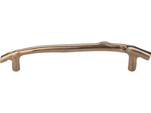 Top Knobs Aspen Twig 8" Center to Center Bar Pull, Light Bronze - M1351