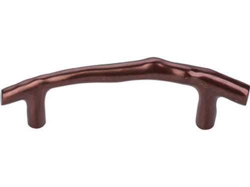 Top Knobs M1343 MCB Aspen Twig Cabinet Pull Handles 3 1/2" (c-c) - Mahogany Bronze