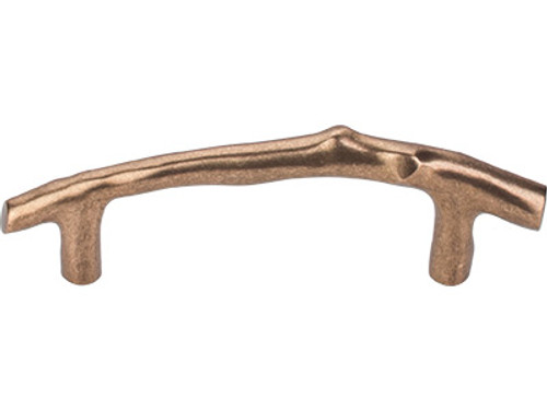 Top Knobs M1341 LB Aspen Twig Cabinet Pull Handles 3 1/2" (c-c) - Light Bronze