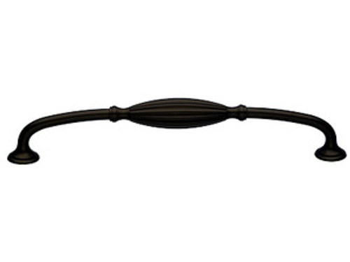 Top Knobs M1338 ORB Tuscany Large D Door Pull 8 13/16" (c-c) - Oil Rubbed Bronze