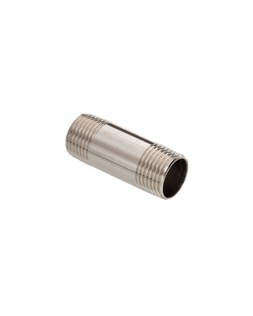 Trim To The Trade Nipple - 3/8" X 2", Flat Black - 4T-426N-20