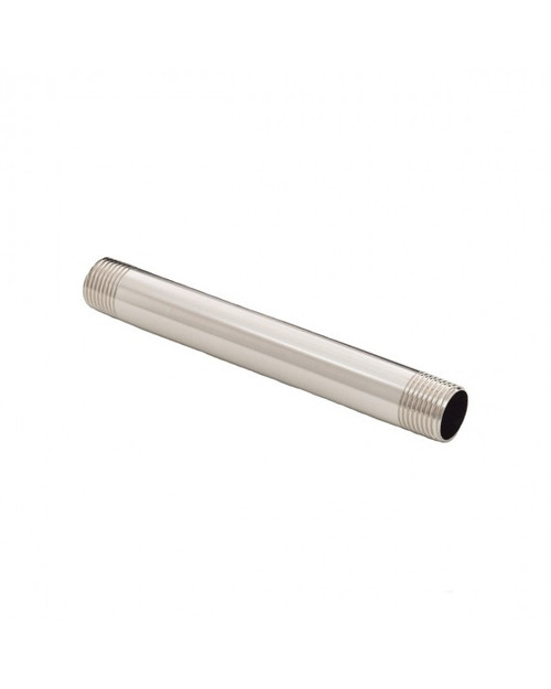 Trim To The Trade Nipple - 1/2" X 6", Stainless - 4T-409N-50