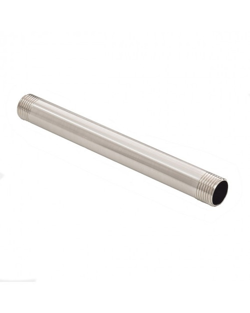 Trim To The Trade Nipple - 1/2" X 7", Polished Brass - 4T-410N-2
