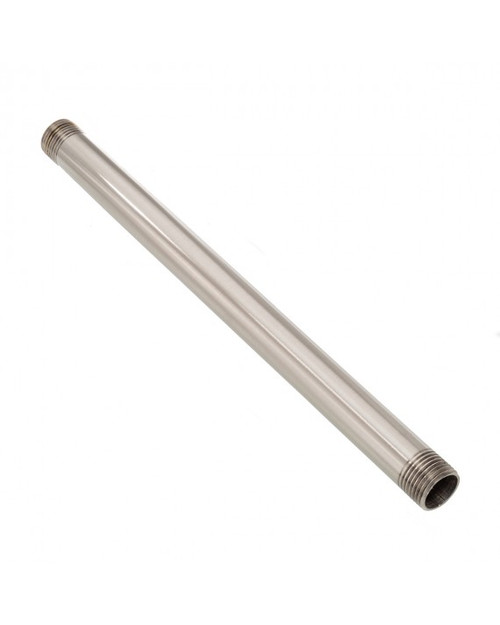 Trim To The Trade Nipple - 3/8" X 10", Stainless - 4T-438N-50