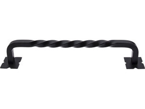 Top Knobs Twist 24" Center to Center Appliance Pull, Patina Black - M1246-24