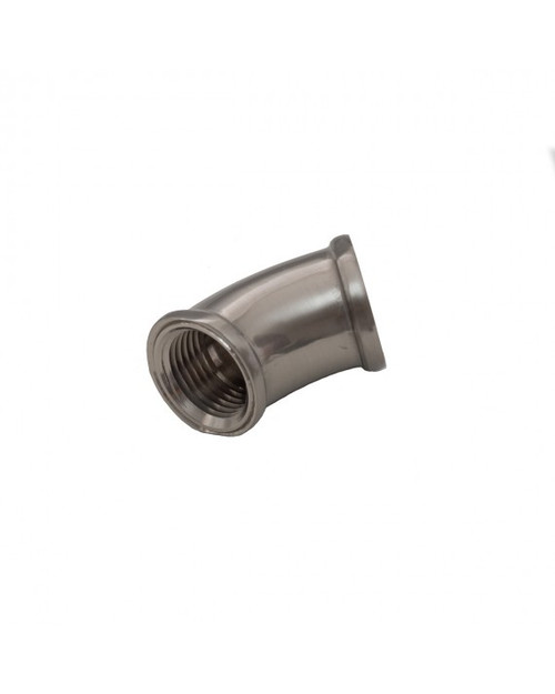 Trim To The Trade 1/2" IPS 45 Degree Elbow, Polished Brass - 4T-313-2