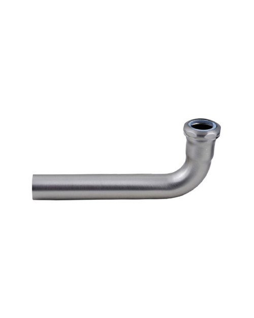 Trim To The Trade  4T-628-30 Slip Joint Elbow 1 1/4 Inch x 8 Inch - POLISHED NICKEL