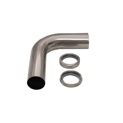 Trim To The Trade  4T-197-50 Toilet Tank Elbow with Slip Joint Nuts & Washers - STAINLESS