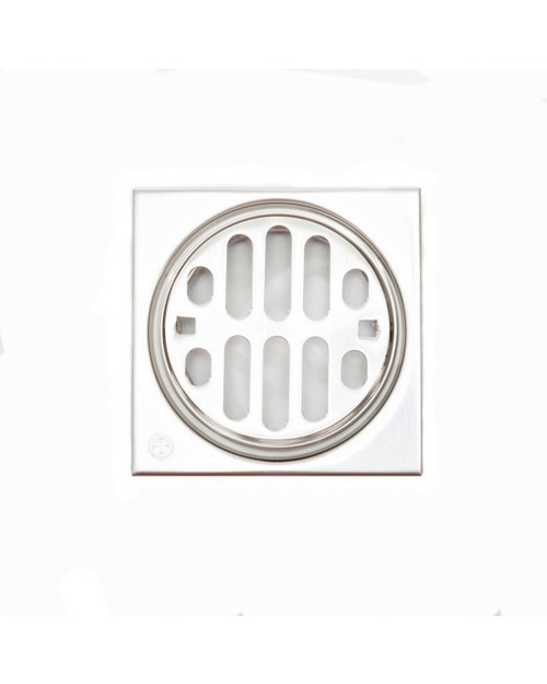Trim To The Trade Deluxe Shower Drain Trim Set With Tile Square, Polished Nickel - 4T-2940-30